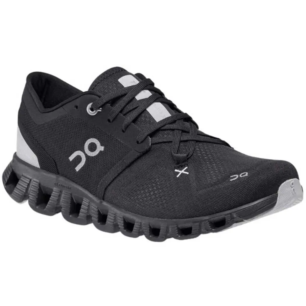 On Running Cloud X3 Running Shoe Black  (Women's)