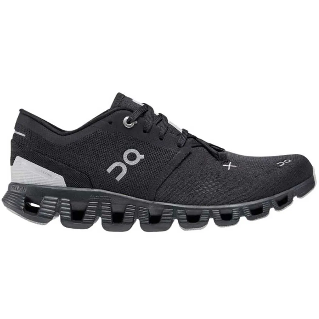 On Running Cloud X3 Running Shoe Black  (Women's)