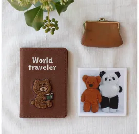 Passport Case - Teddy