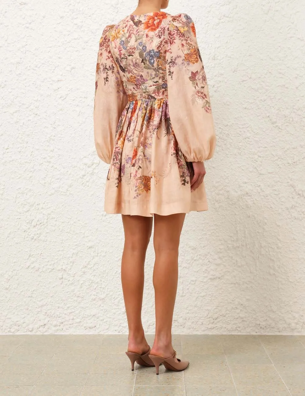 Pavilion Draped Mini Dress