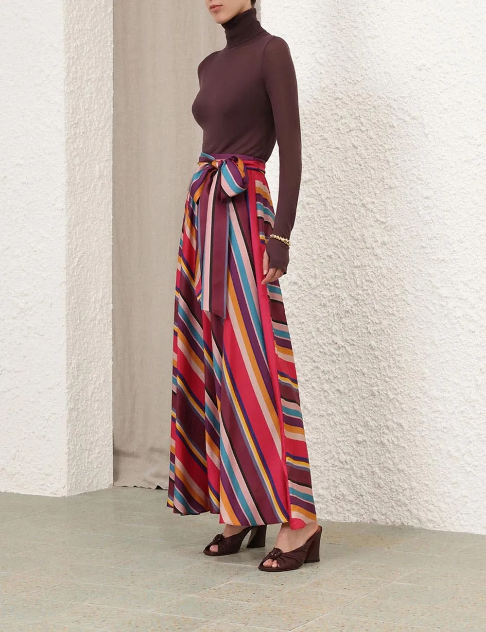 Pavilion Maxi Wrap Skirt