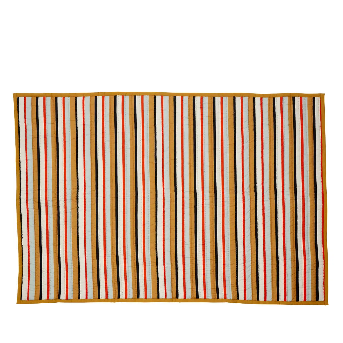 Pavilion Plaid Stripe Ochre/Multicolour