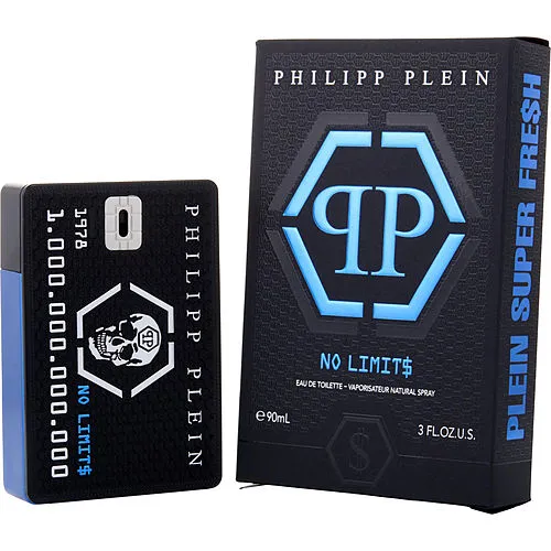 Philipp Plein No Limits by Philipp Plein Parfums Eau De Toilette Spray 3 oz 90 ml