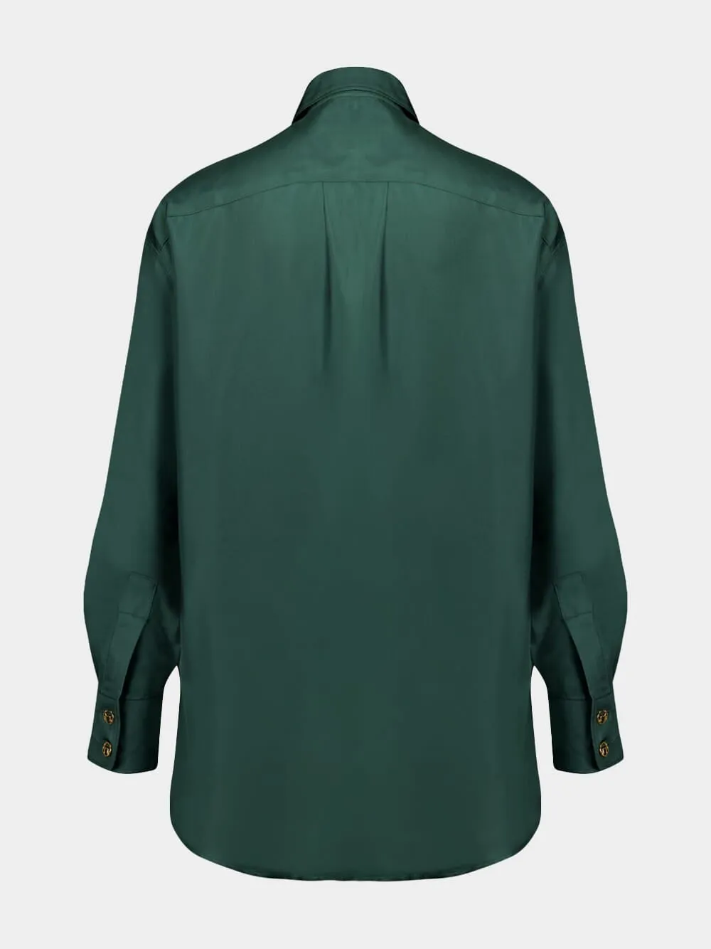 Pine Pavilion Silk Relaxed Shirt