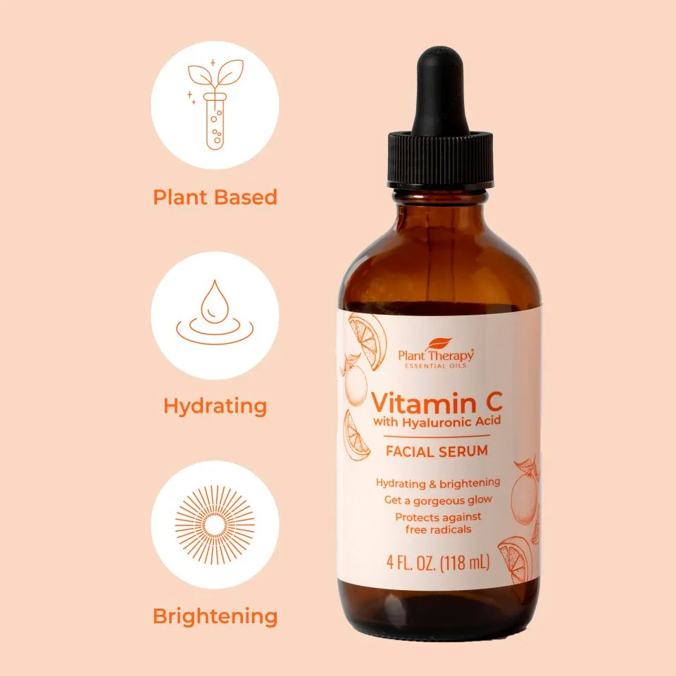 Plant Therapy Vitamin C with Hyaluronic Acid Facial Serum