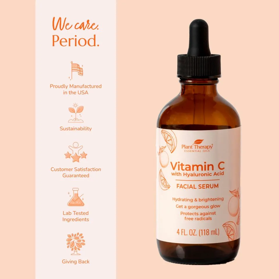 Plant Therapy Vitamin C with Hyaluronic Acid Facial Serum