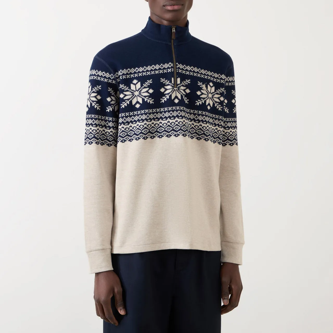 POLO RALPH LAUREN Andes Snowflake Quarter-Zip Sweatshirt - Multi