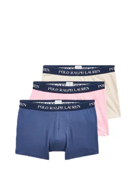 Polo Ralph Lauren Boxer Uomo 714830299 Blu rosa beige