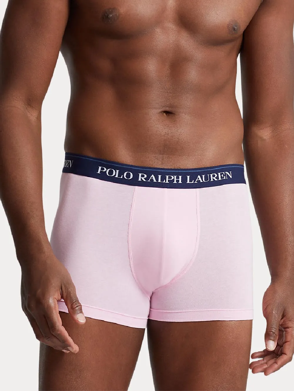 Polo Ralph Lauren Boxer Uomo 714830299 Blu rosa beige