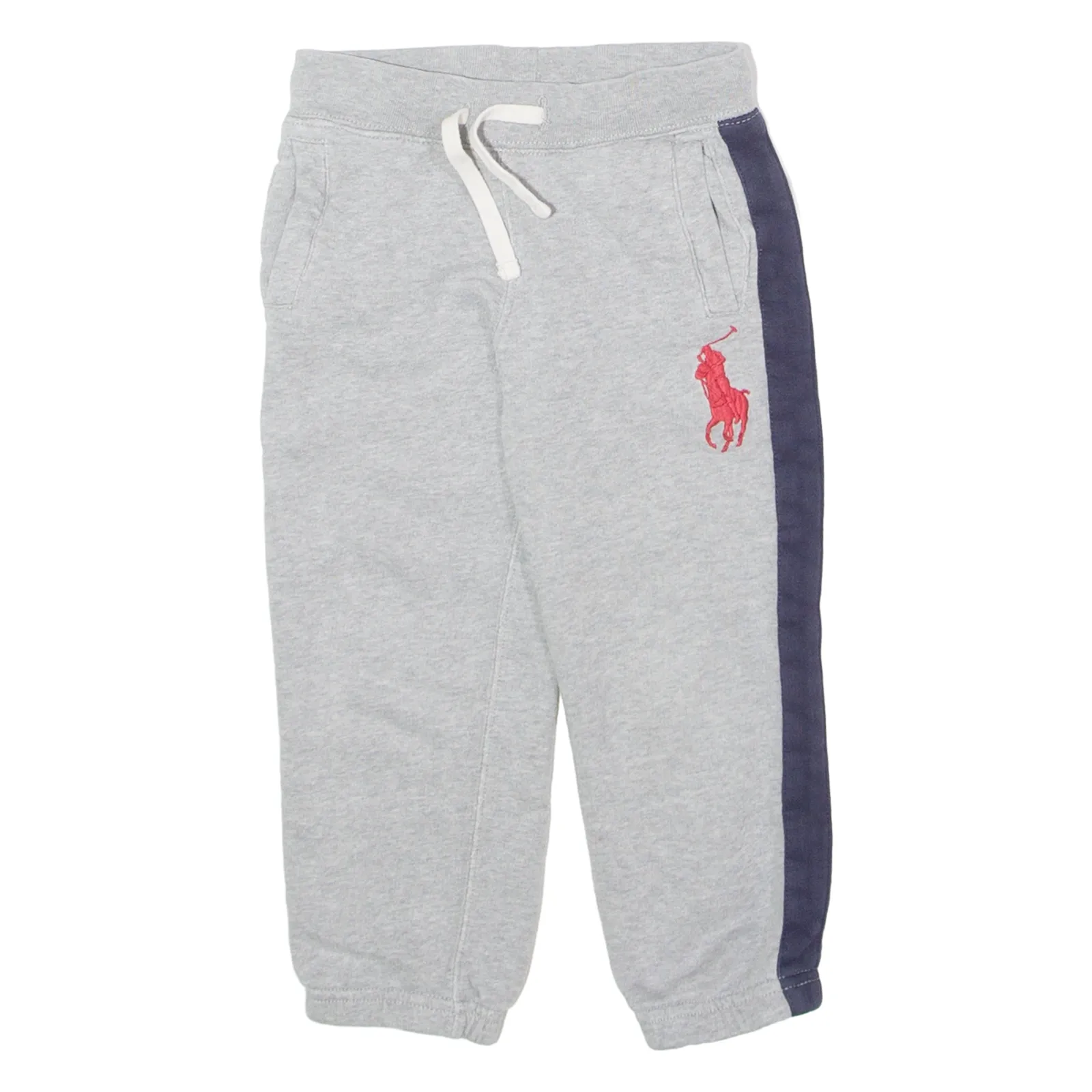 POLO RALPH LAUREN Boys Joggers Grey Straight 3-4Y W18 L15