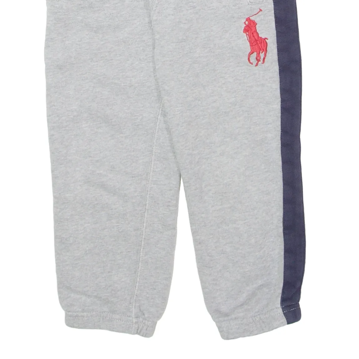 POLO RALPH LAUREN Boys Joggers Grey Straight 3-4Y W18 L15