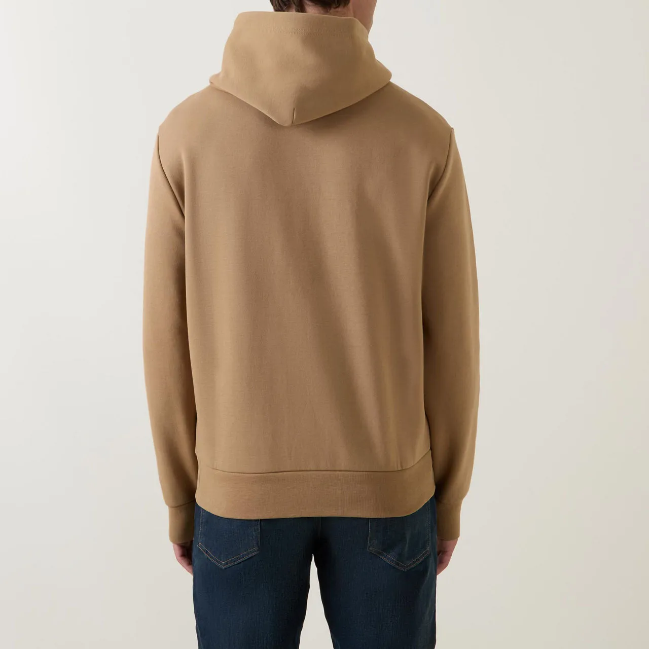 POLO RALPH LAUREN Chain Stitch Logo Drawstring Hoodie - Bronze