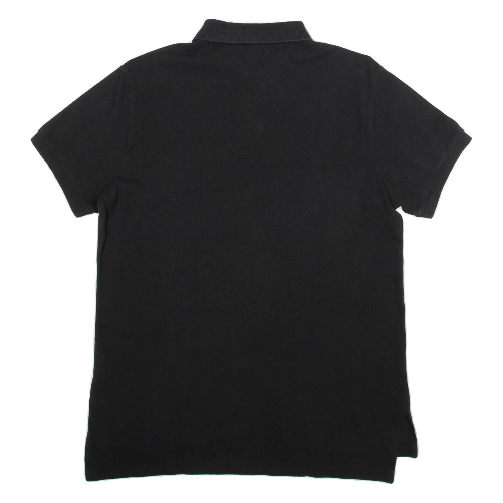 POLO RALPH LAUREN Custom Fit Mens Polo Shirt Black M