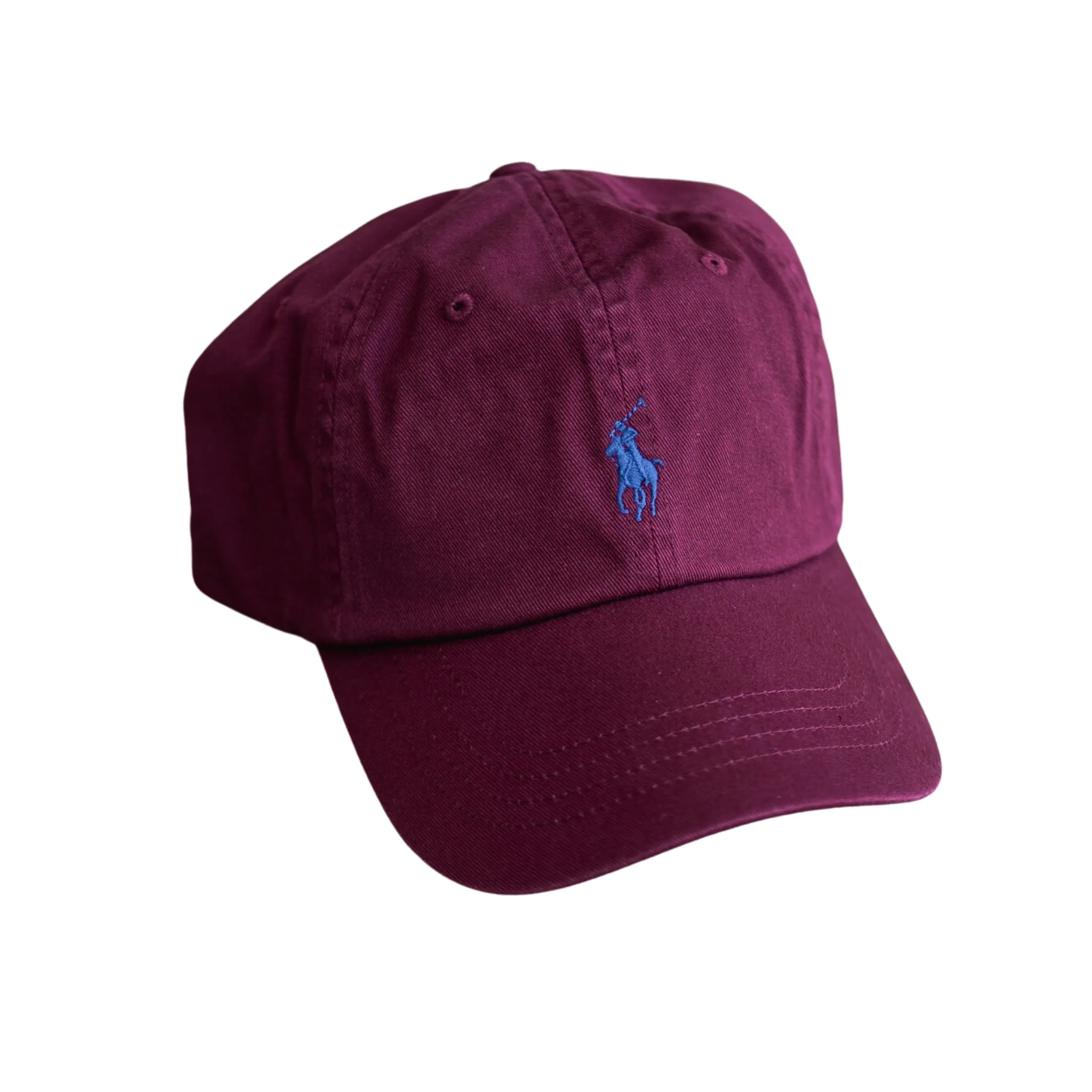 Polo Ralph Lauren Horse Twill Ball Cap (Burgundy)