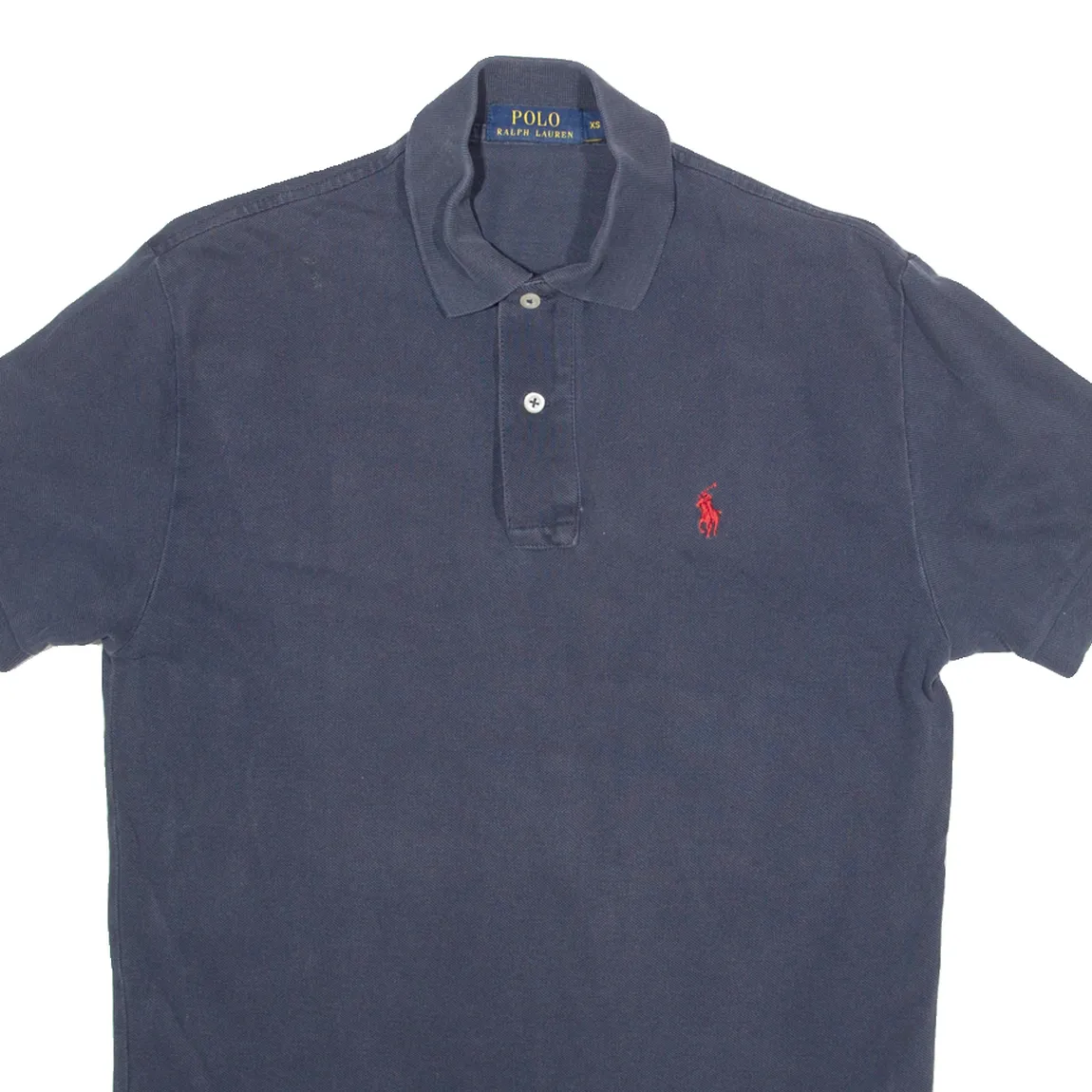 POLO RALPH LAUREN Mens Polo Shirt Blue XS