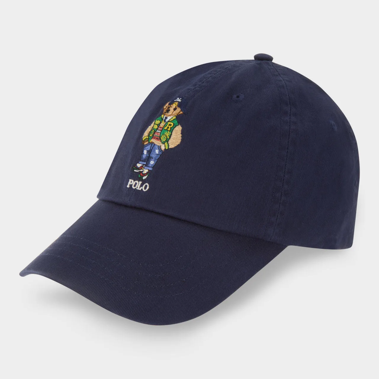 POLO RALPH LAUREN Polo Bear Twill Baseball Cap - Newport Navy