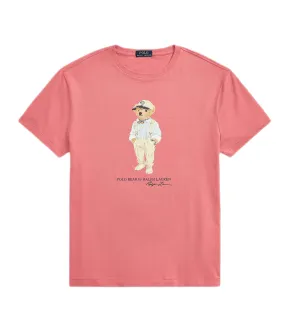 Polo Ralph Lauren - T-shirt rose Polo Bear classique en jersey