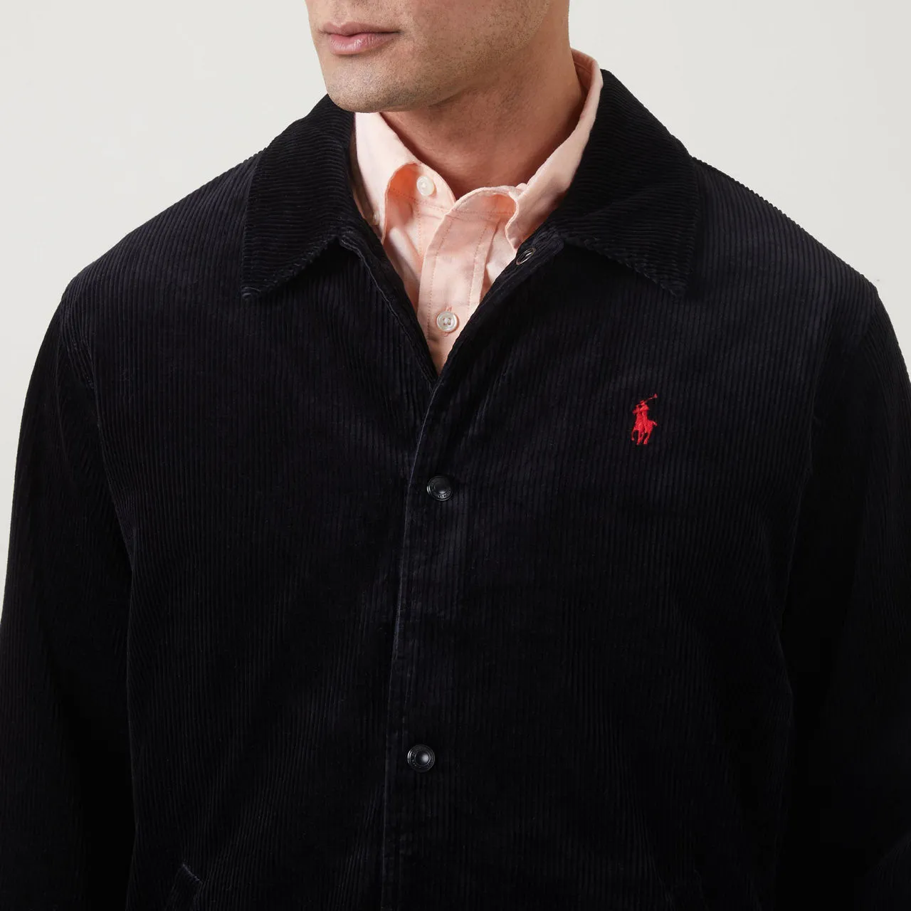 POLO RALPH LAUREN The Sustainable Edit Corduroy Coach Jacket - Black