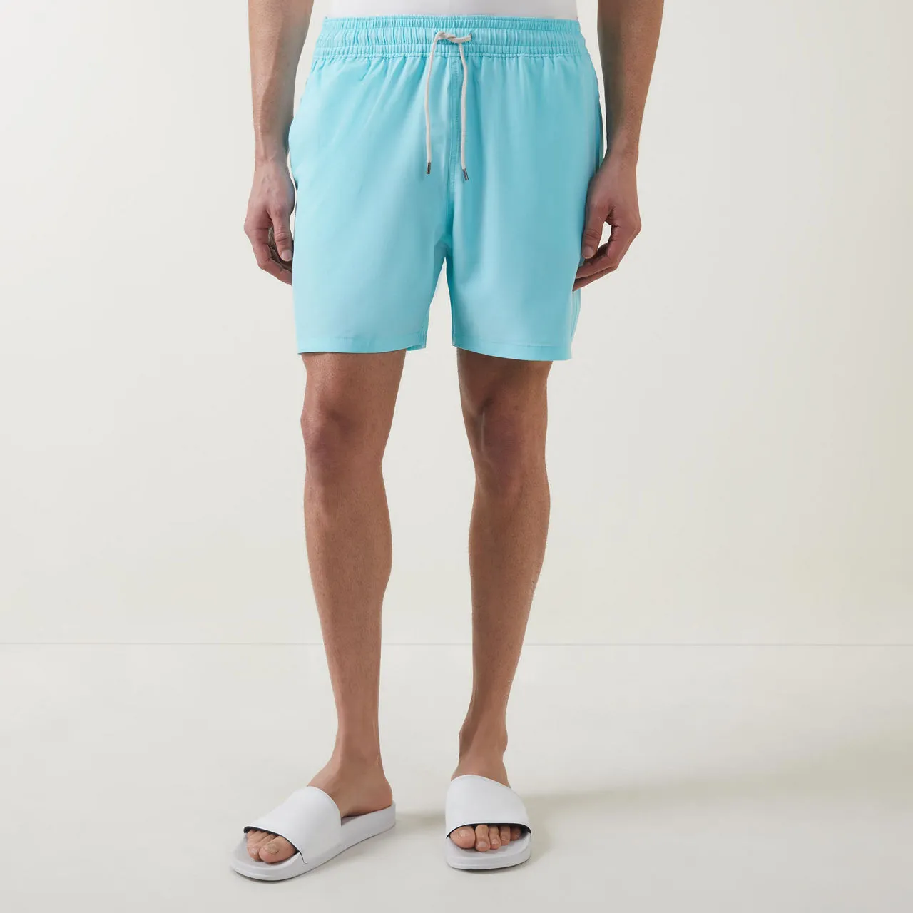 POLO RALPH LAUREN Traveller Mid-Rise Swim Shorts - Blue