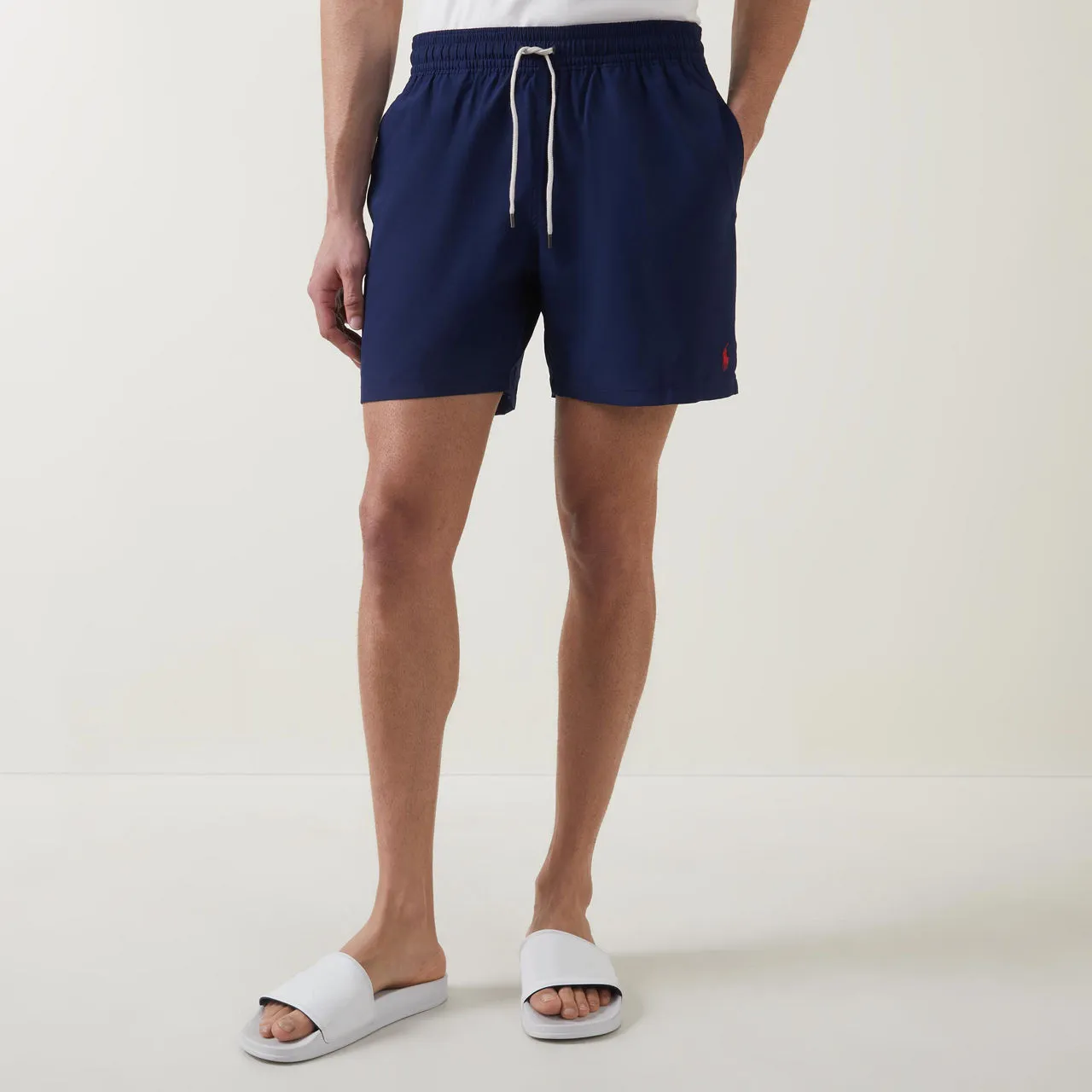 POLO RALPH LAUREN Traveller Mid-Rise Swim Shorts - Navy