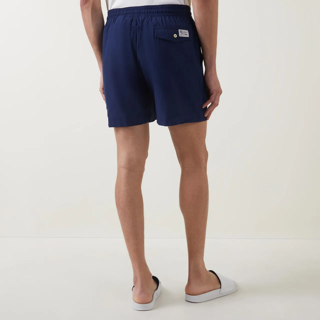 POLO RALPH LAUREN Traveller Mid-Rise Swim Shorts - Navy