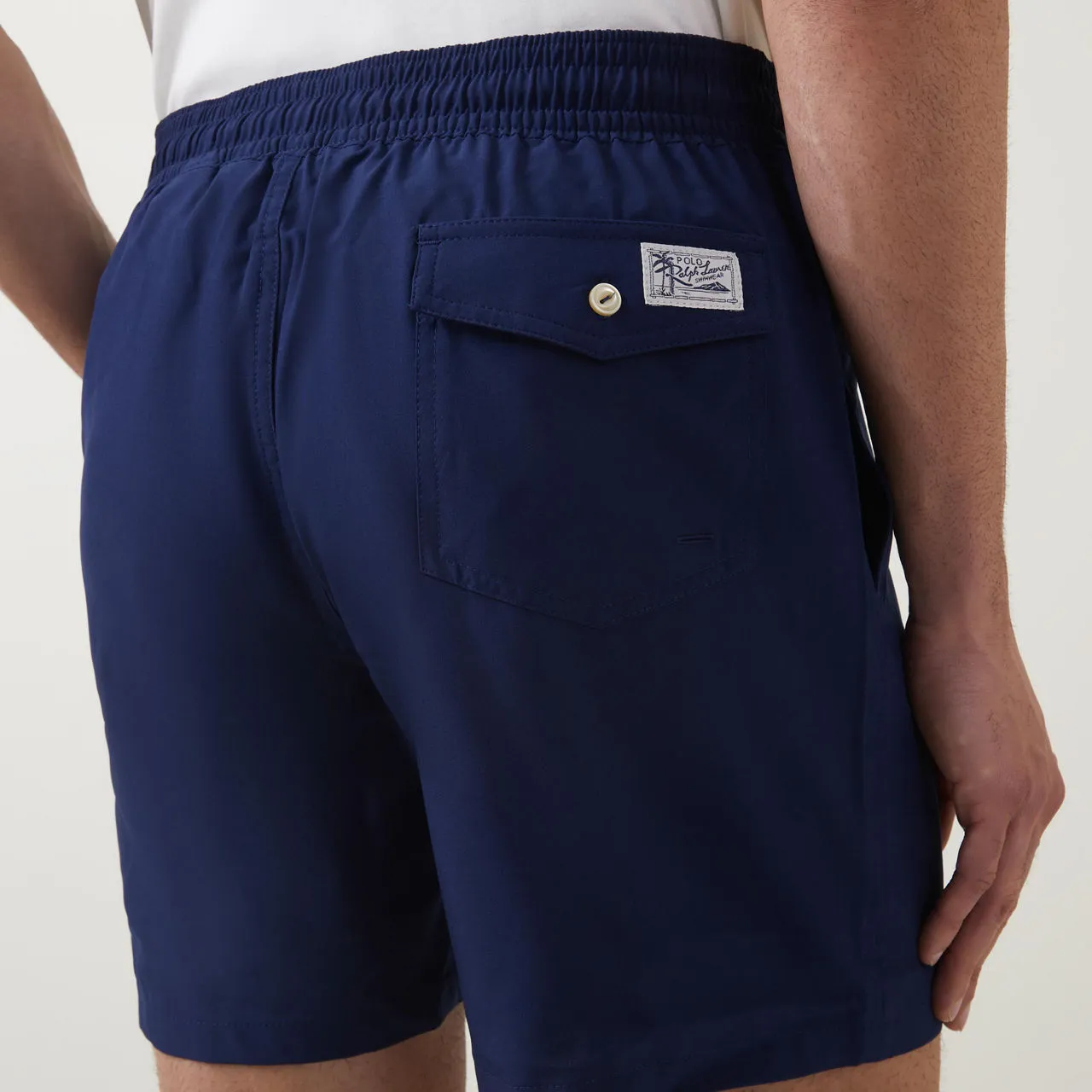 POLO RALPH LAUREN Traveller Mid-Rise Swim Shorts - Navy