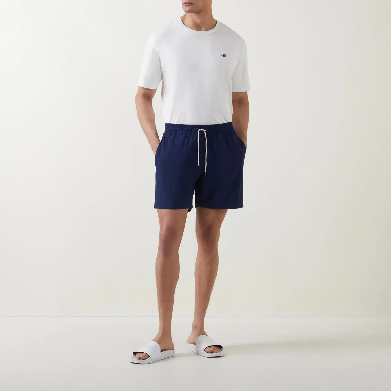 POLO RALPH LAUREN Traveller Mid-Rise Swim Shorts - Navy