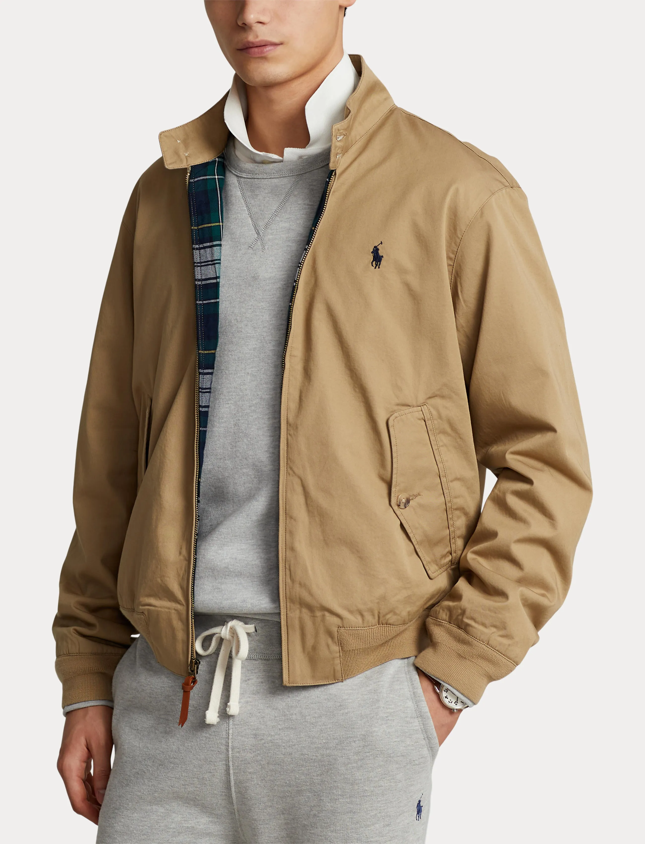 Polo Ralph Lauren Twill Jacket Tan