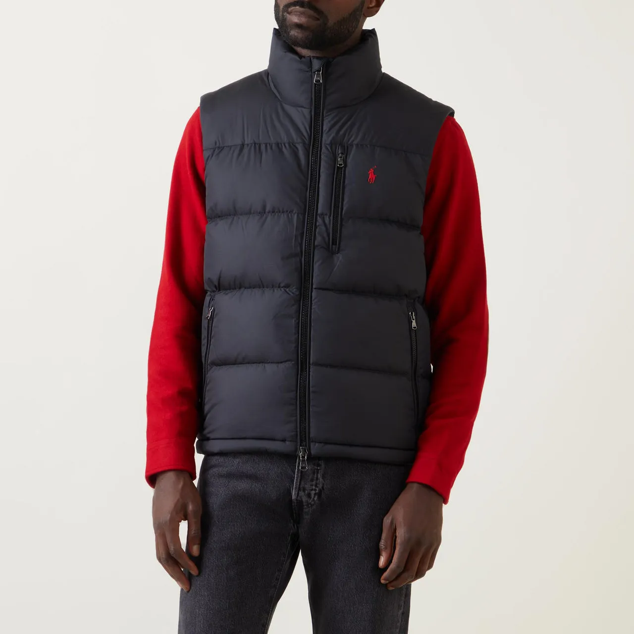 POLO RALPH LAUREN Water-Repellent Down Gilet - Black