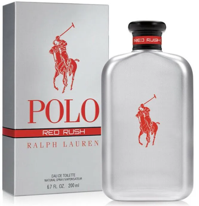 Polo Red Rush by Ralph Lauren 6.7 oz / 200 ml Eau De Toilette Spray - For Men