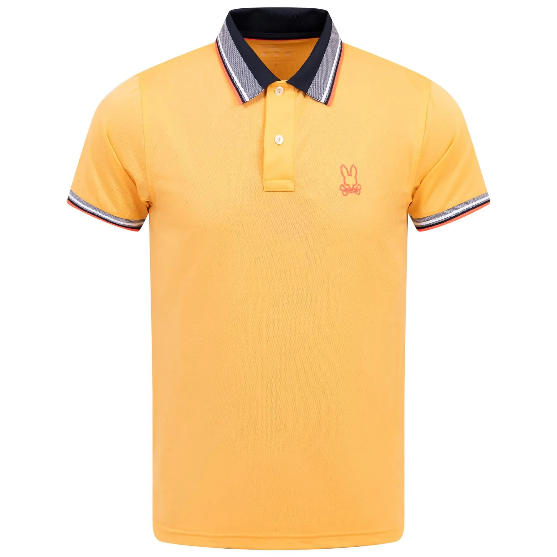 Portland Sport Polo Mock Orange - SS24