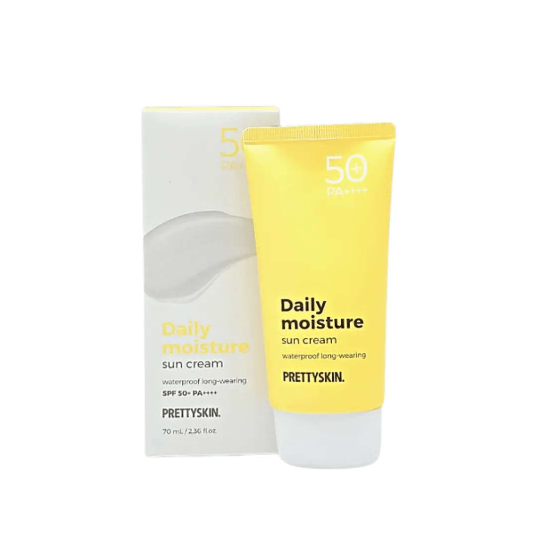 Pretty Skin Daily Moisture Sun Cream SPF 50+PA++++