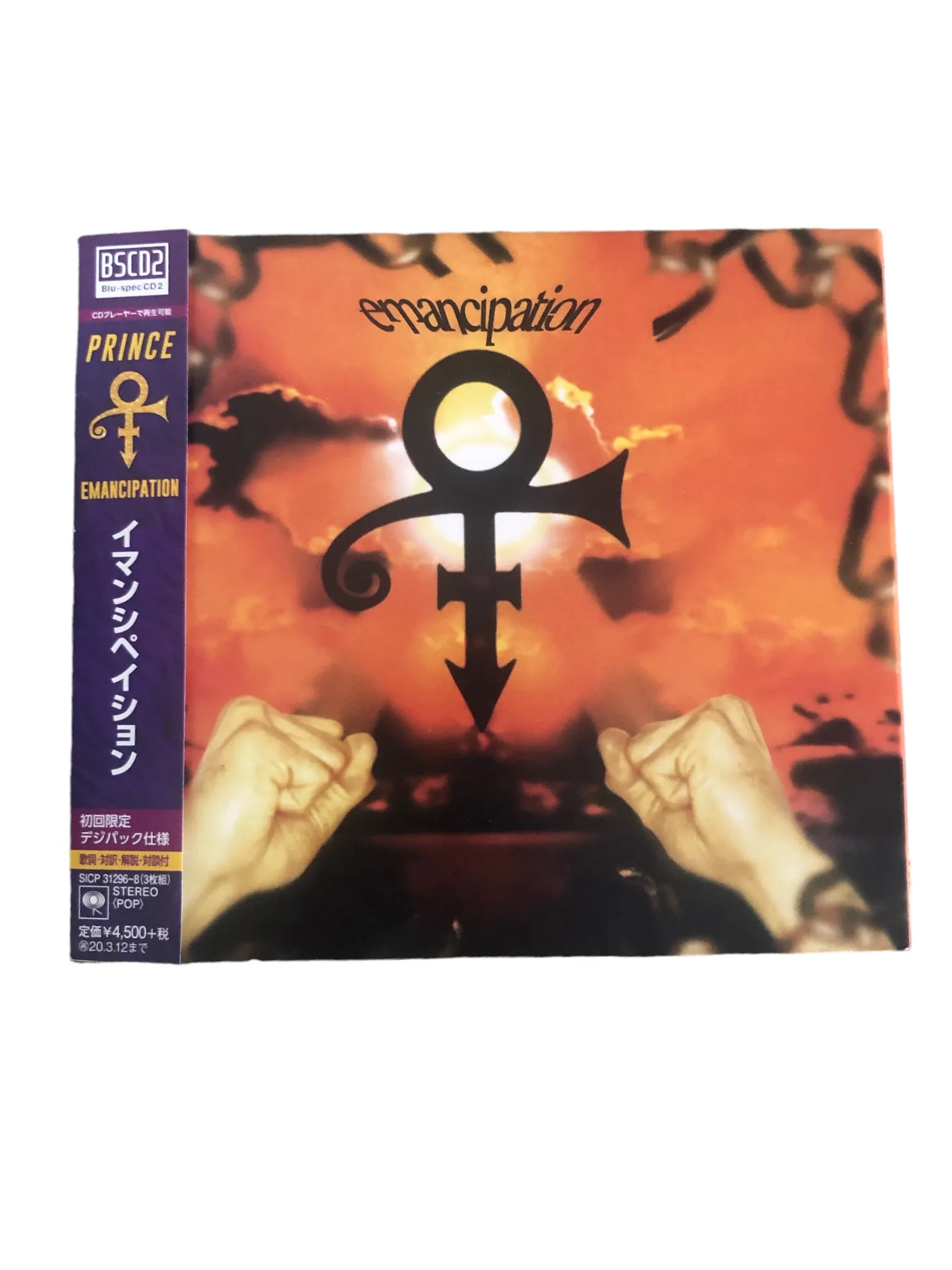 Prince – O(+> Emancipation 3 CD Album JAPAN Blu-Spec C2 Sony Music Preloved: 2019