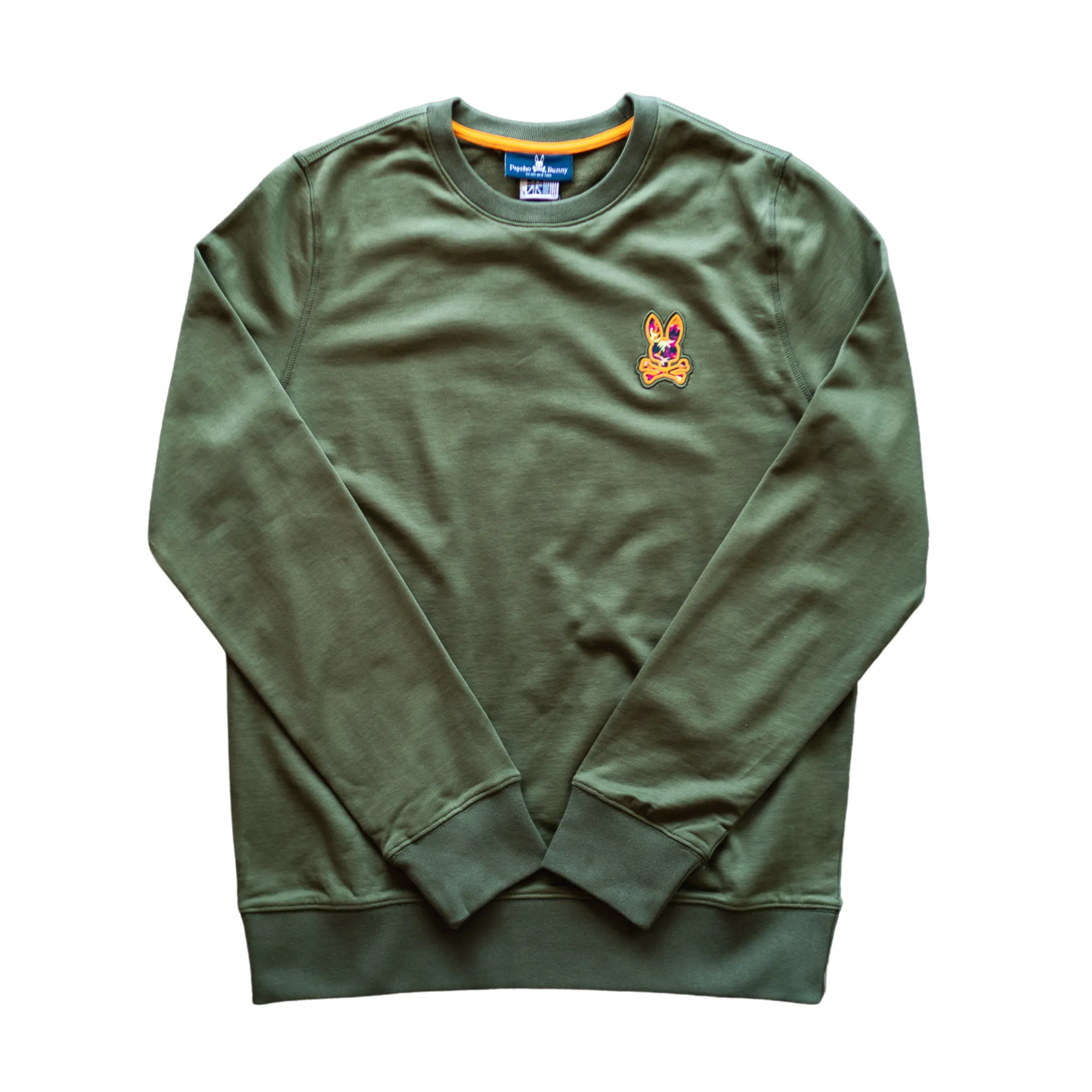 Psycho Bunny Allen Sweatshirt (Dark Olive)