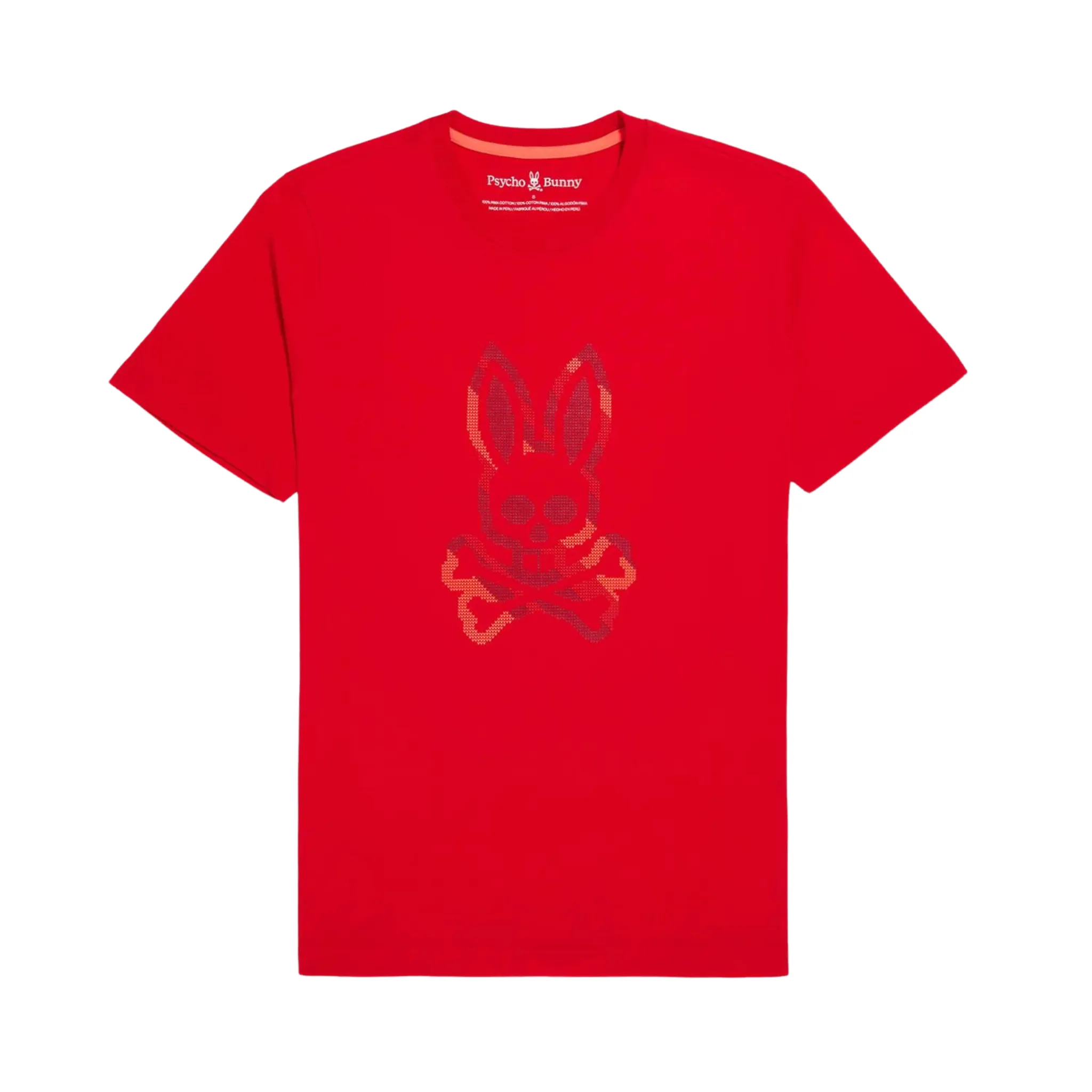 Psycho Bunny Apple Valley High Density Graphic Tee (Red)