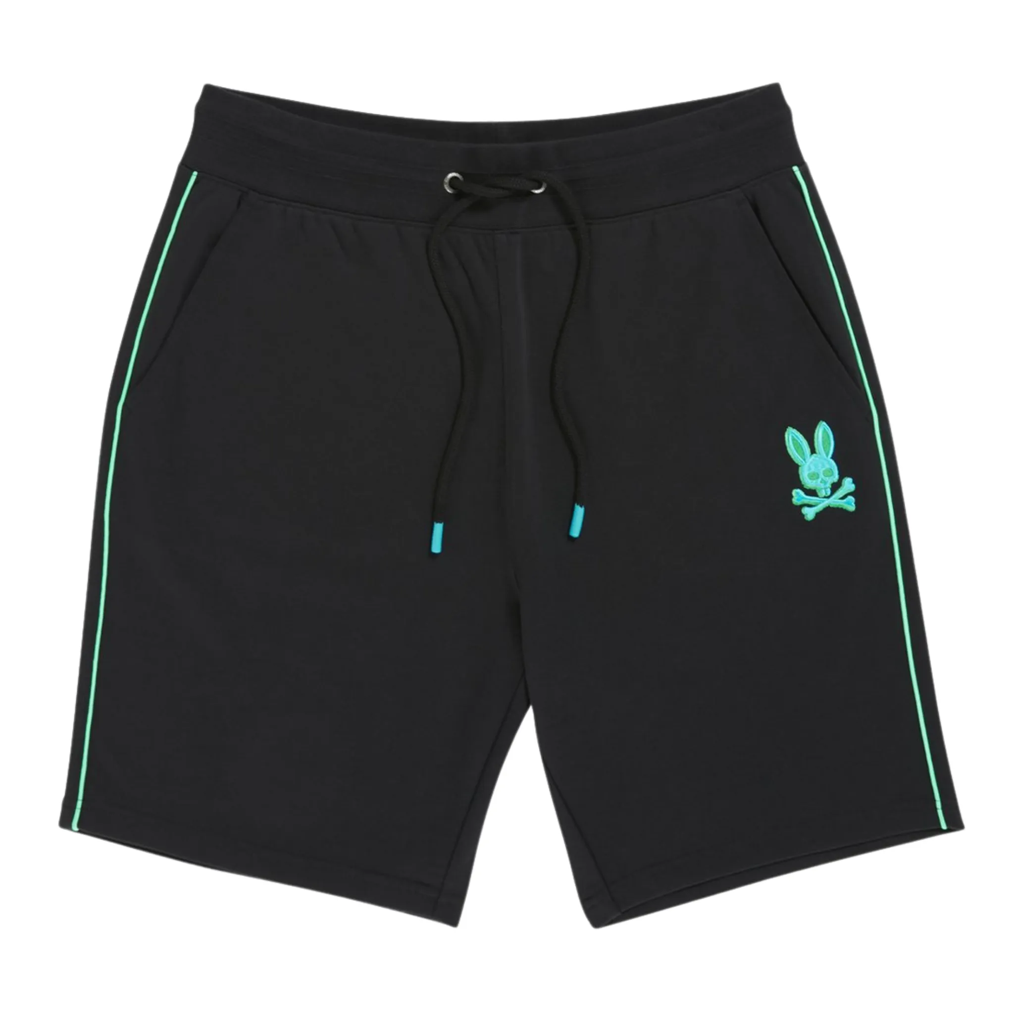 Psycho Bunny Bennett Sweat Shorts (Black)