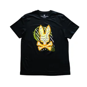 Psycho Bunny Broome Graphic Tee (Black)