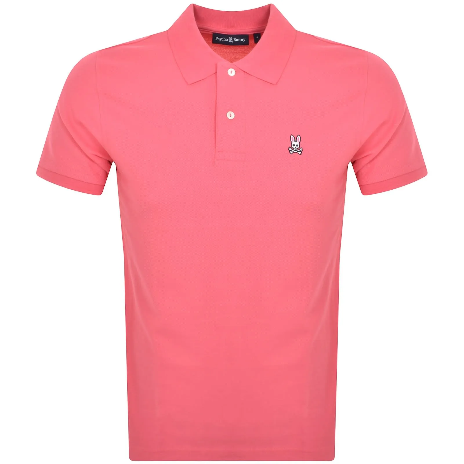 Psycho Bunny Classic Polo T Shirt Pink