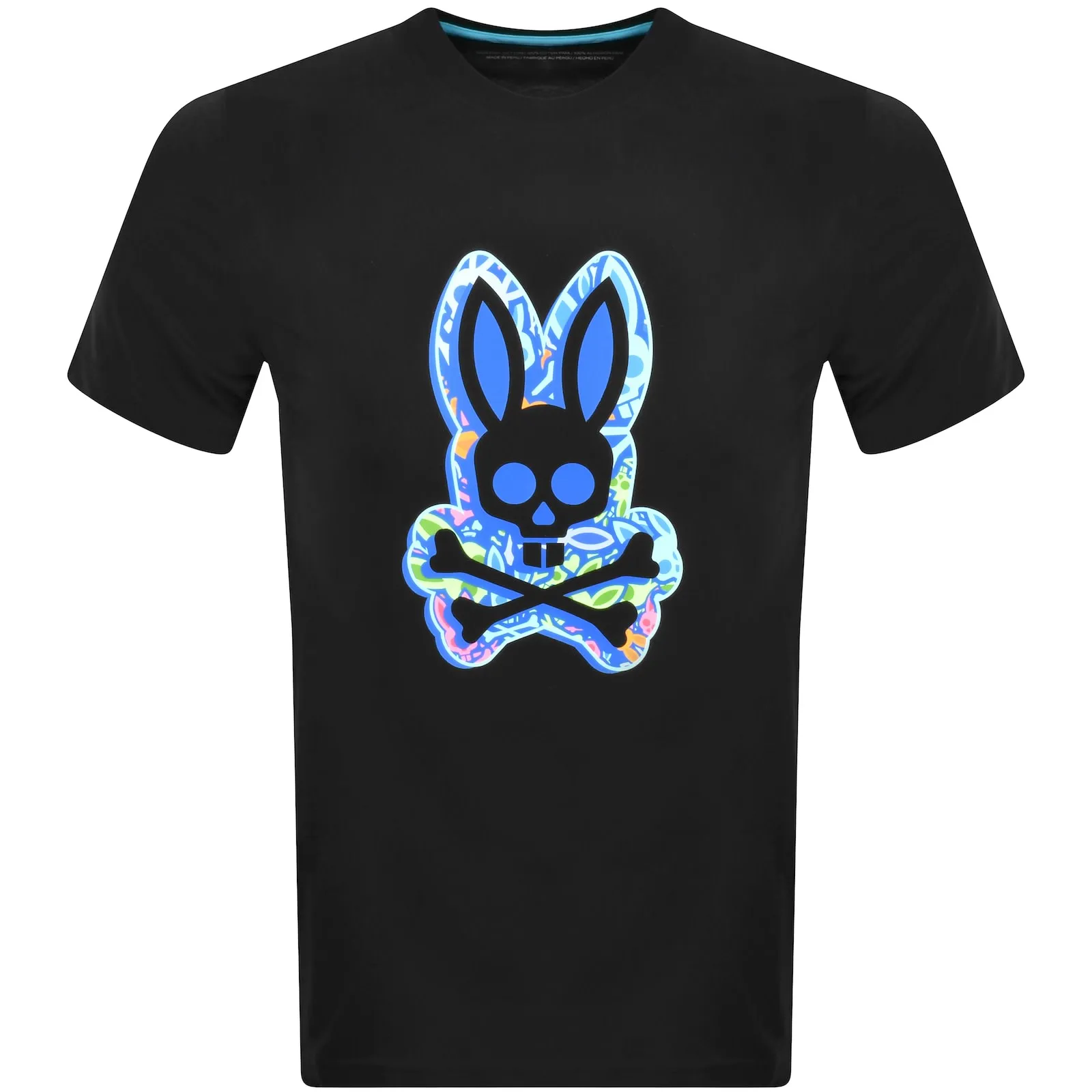 Psycho Bunny Clifton Graphic T Shirt Black