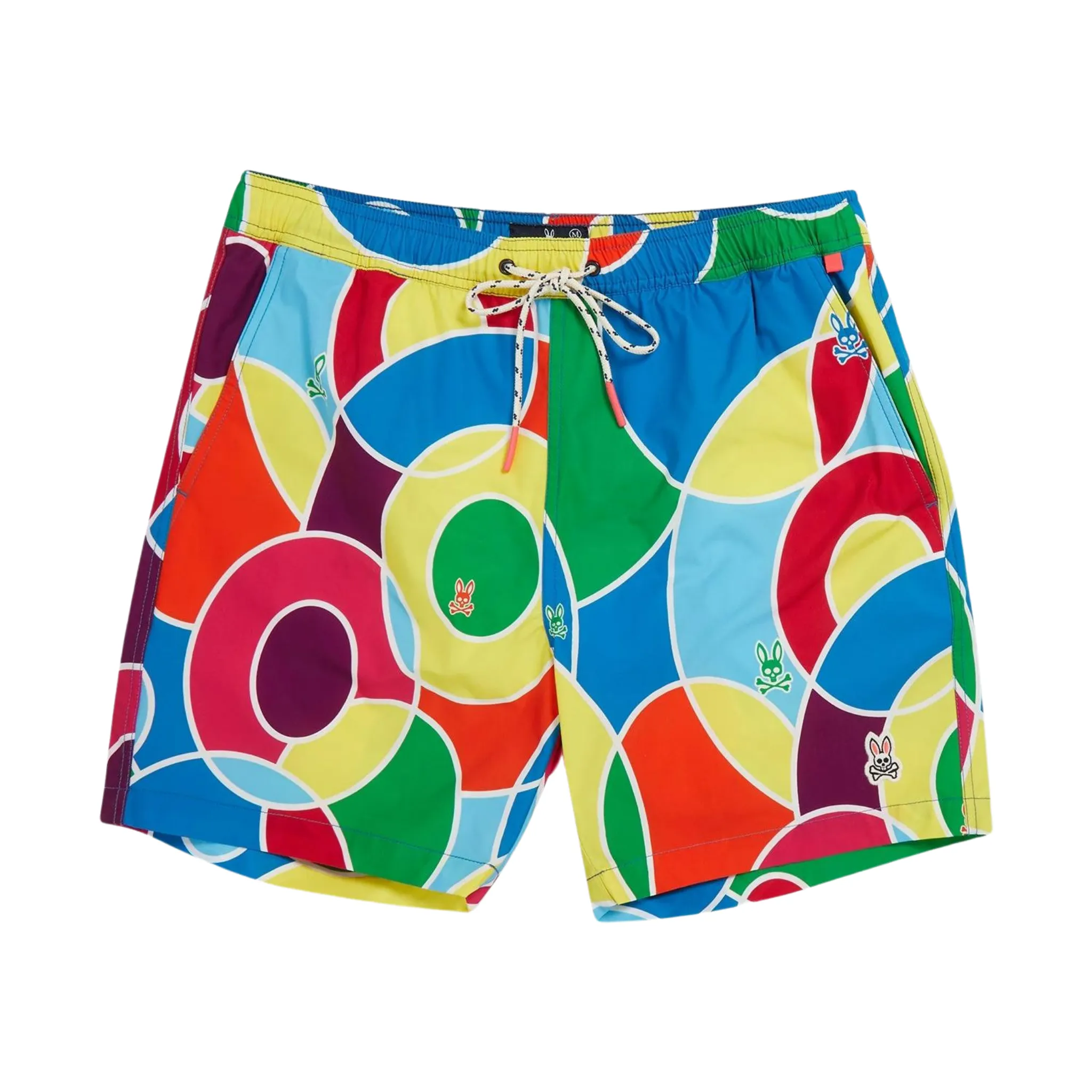 Psycho Bunny Darwin Swim Shorts (Seaport Blue)