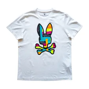 Psycho Bunny Dyckman Graphic Tee (White)