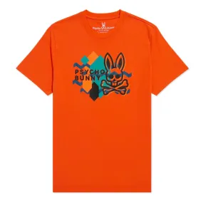 Psycho Bunny Everett Tee (Orange)