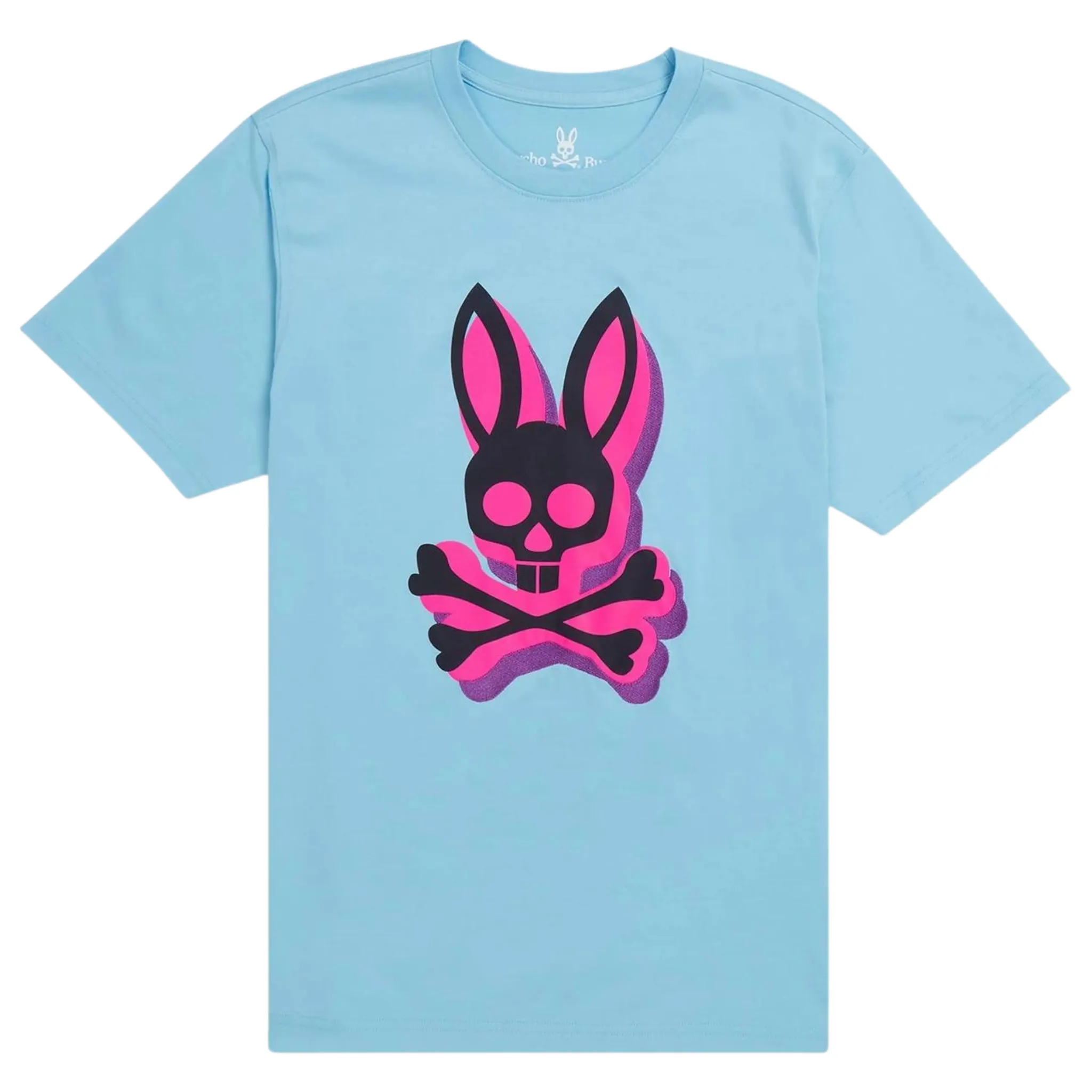 Psycho Bunny Lamport Graphic Tee (Clear Sky)