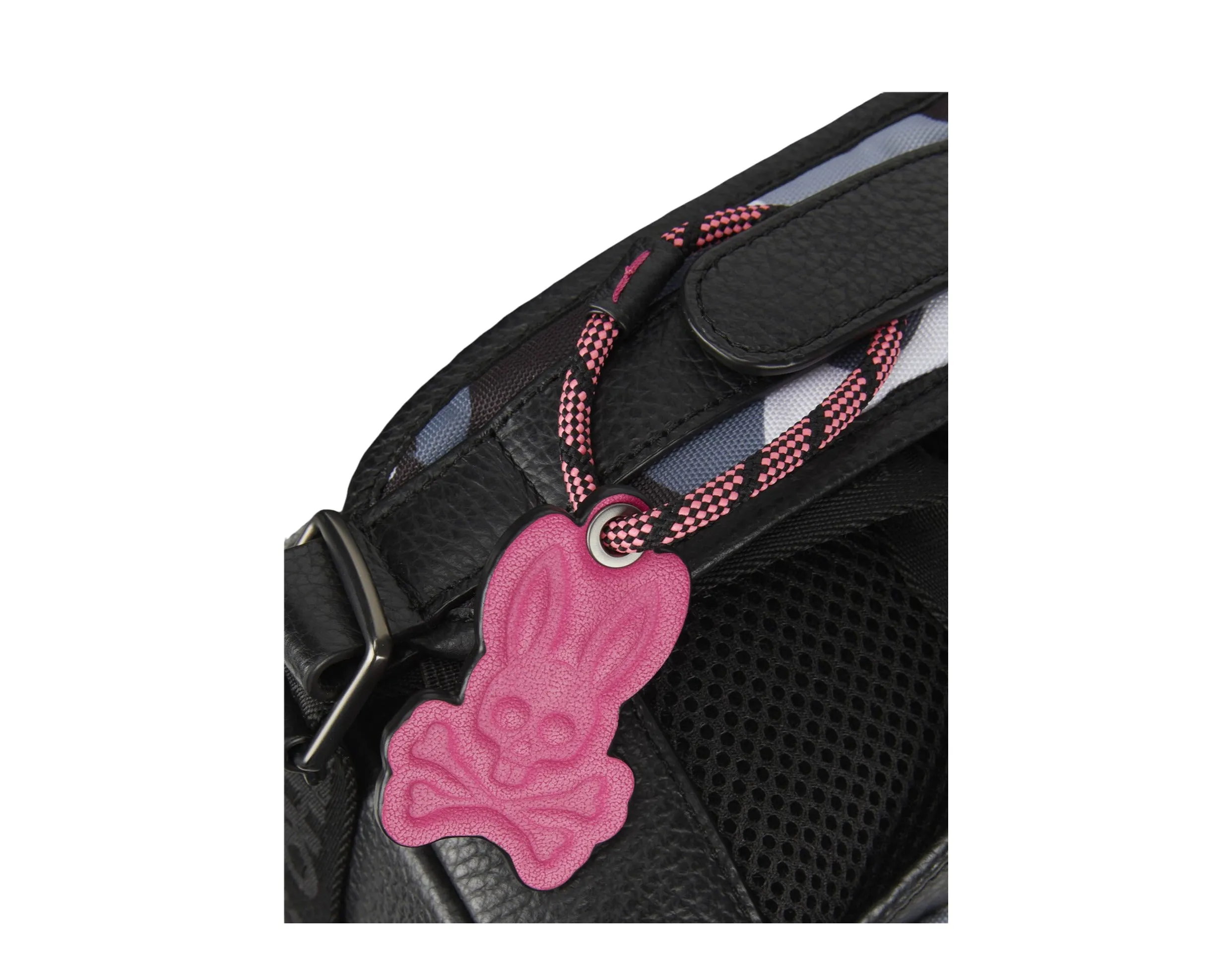 Psycho Bunny Leather Backpack