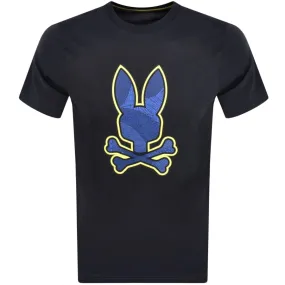 Psycho Bunny Lenox Graphic T Shirt Navy