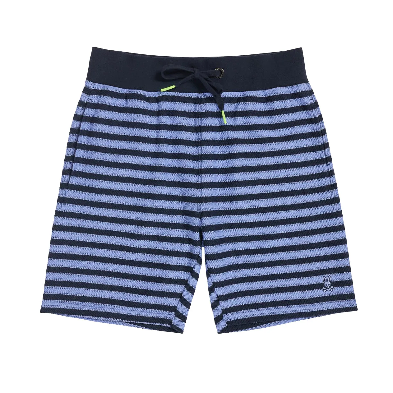 Psycho Bunny Men's Sheffield Stripe Short Navy