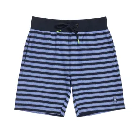 Psycho Bunny Men's Sheffield Stripe Short Navy