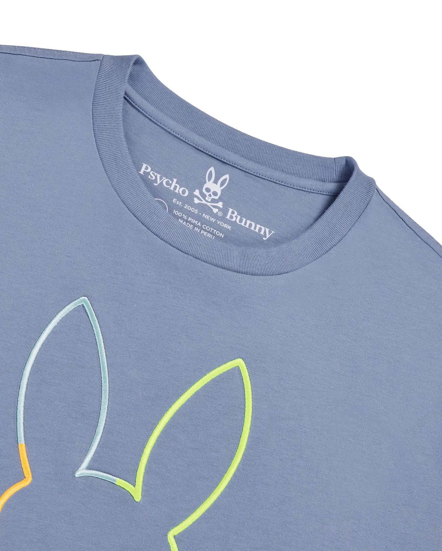 Psycho Bunny Men's Sheffield Tee Lapis Blue