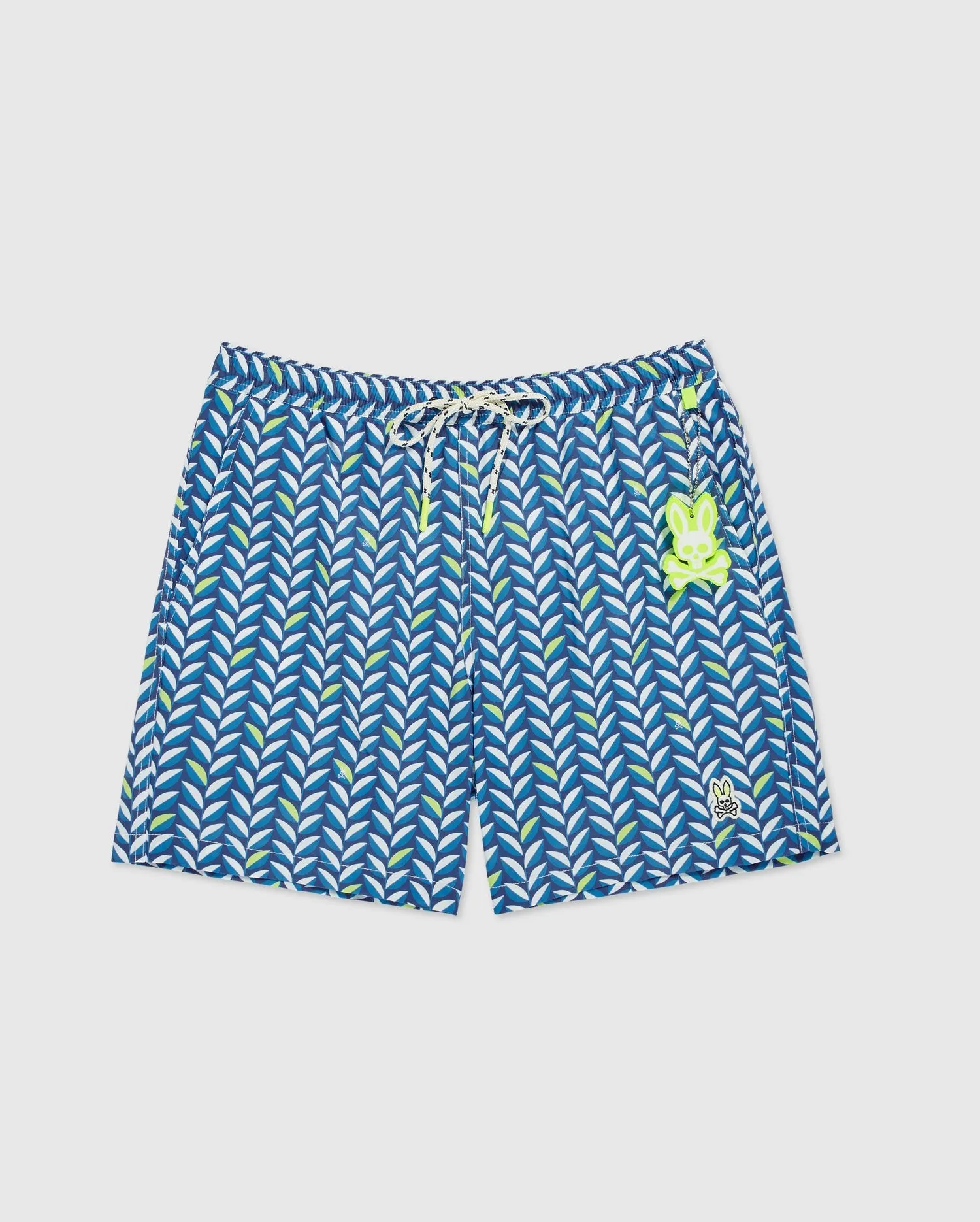 Psycho Bunny Twyford Swim Trunk (Batik Blue)