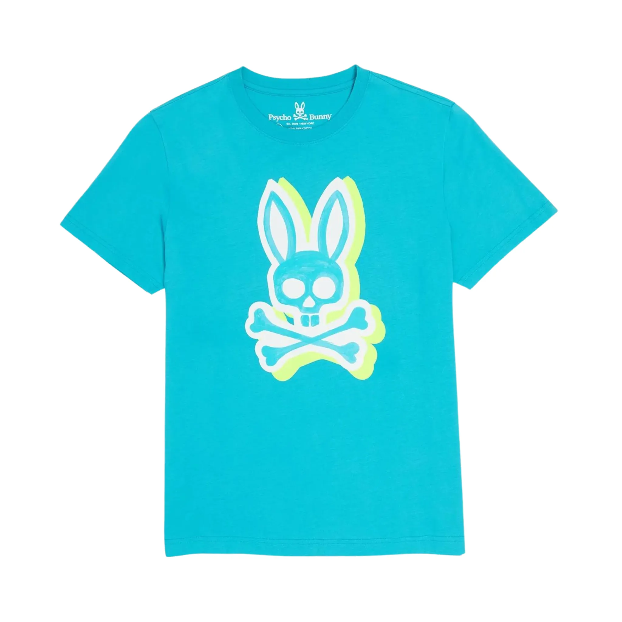 Psycho Bunny Varick Graphic Tee (Placid Sea)